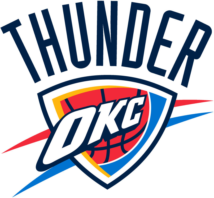 Oklahoma City Thunder 2008-2009 Pres Primary Logo iron on paper